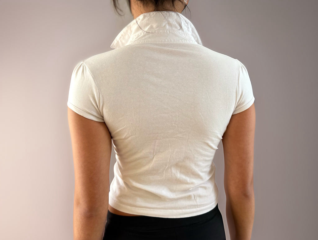 Hvid  t-shirt top