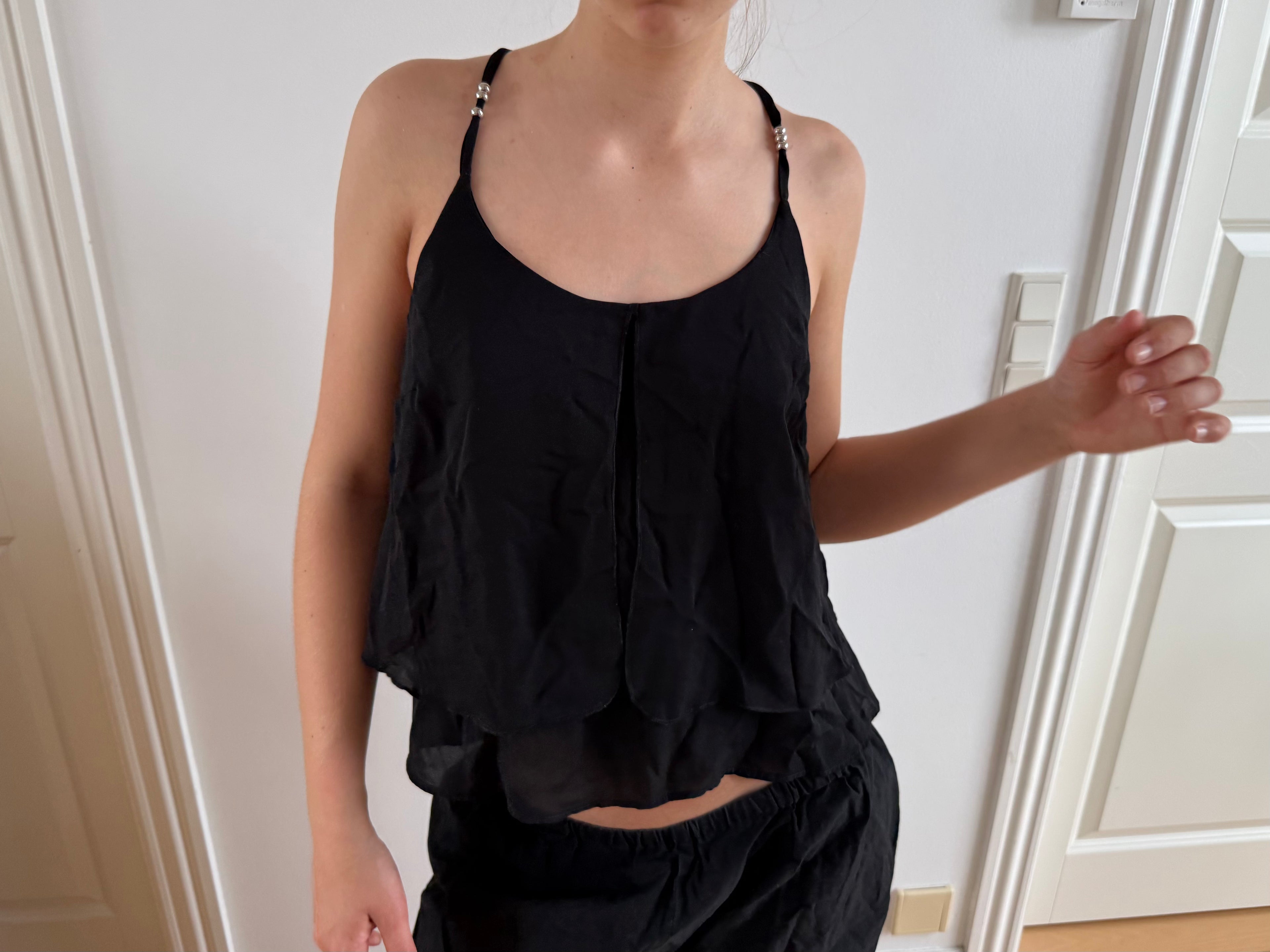 Sort flowy top