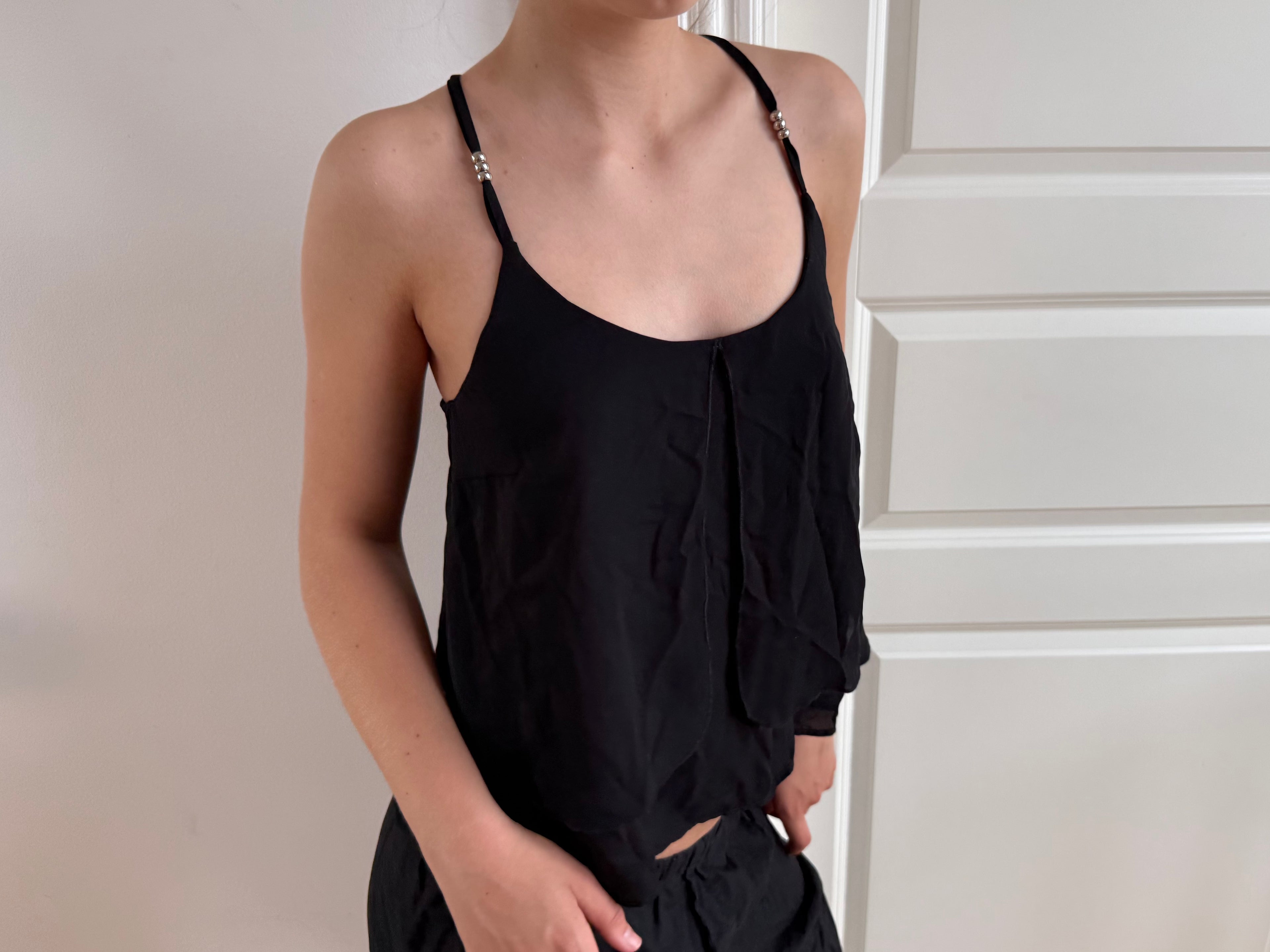 Sort flowy top