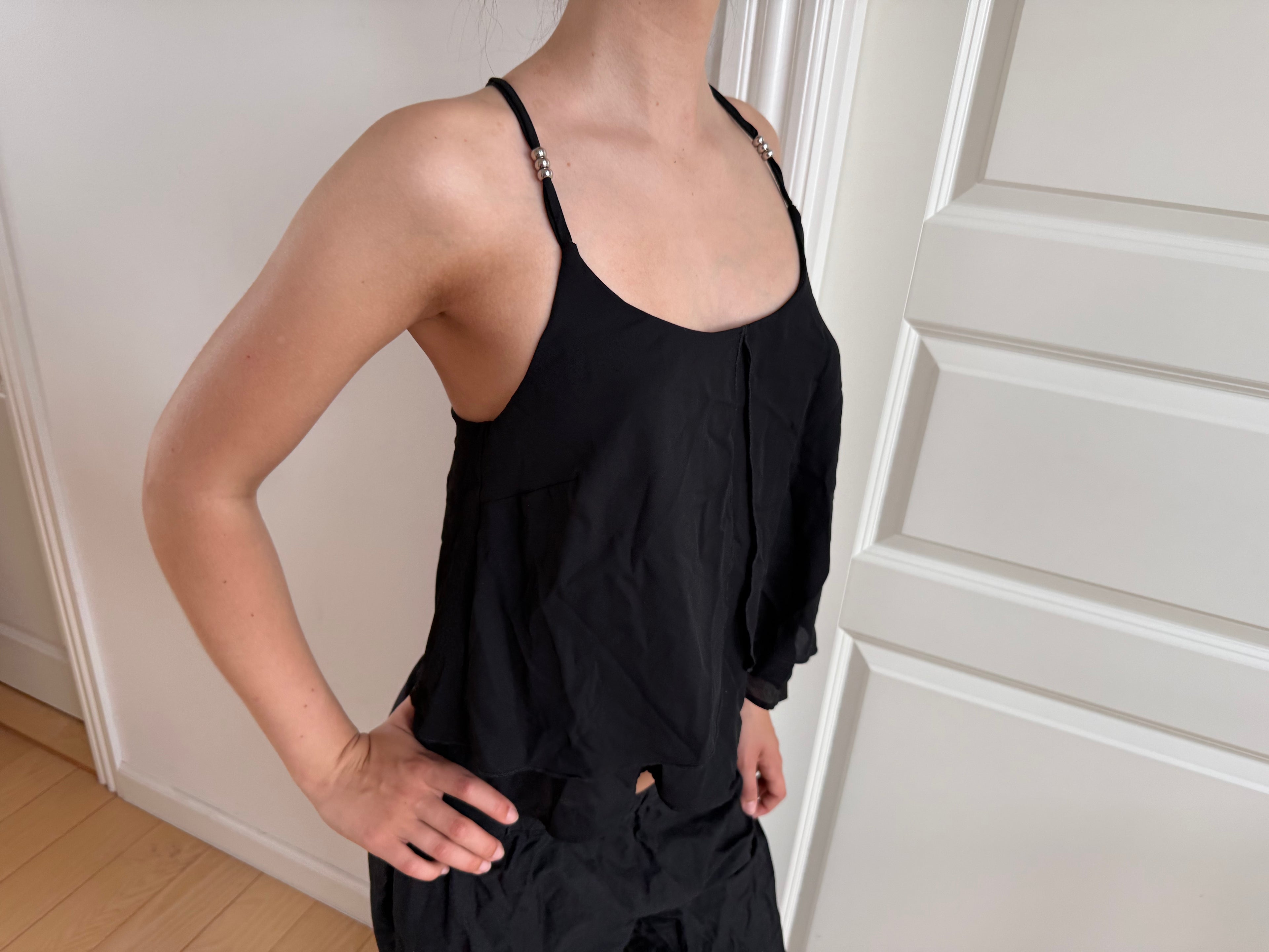 Sort flowy top