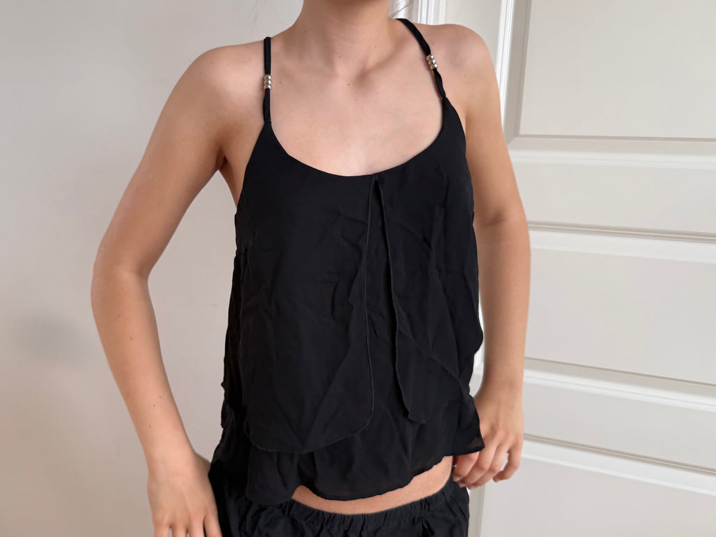 Sort flowy top