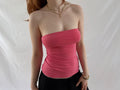 Pink tube top