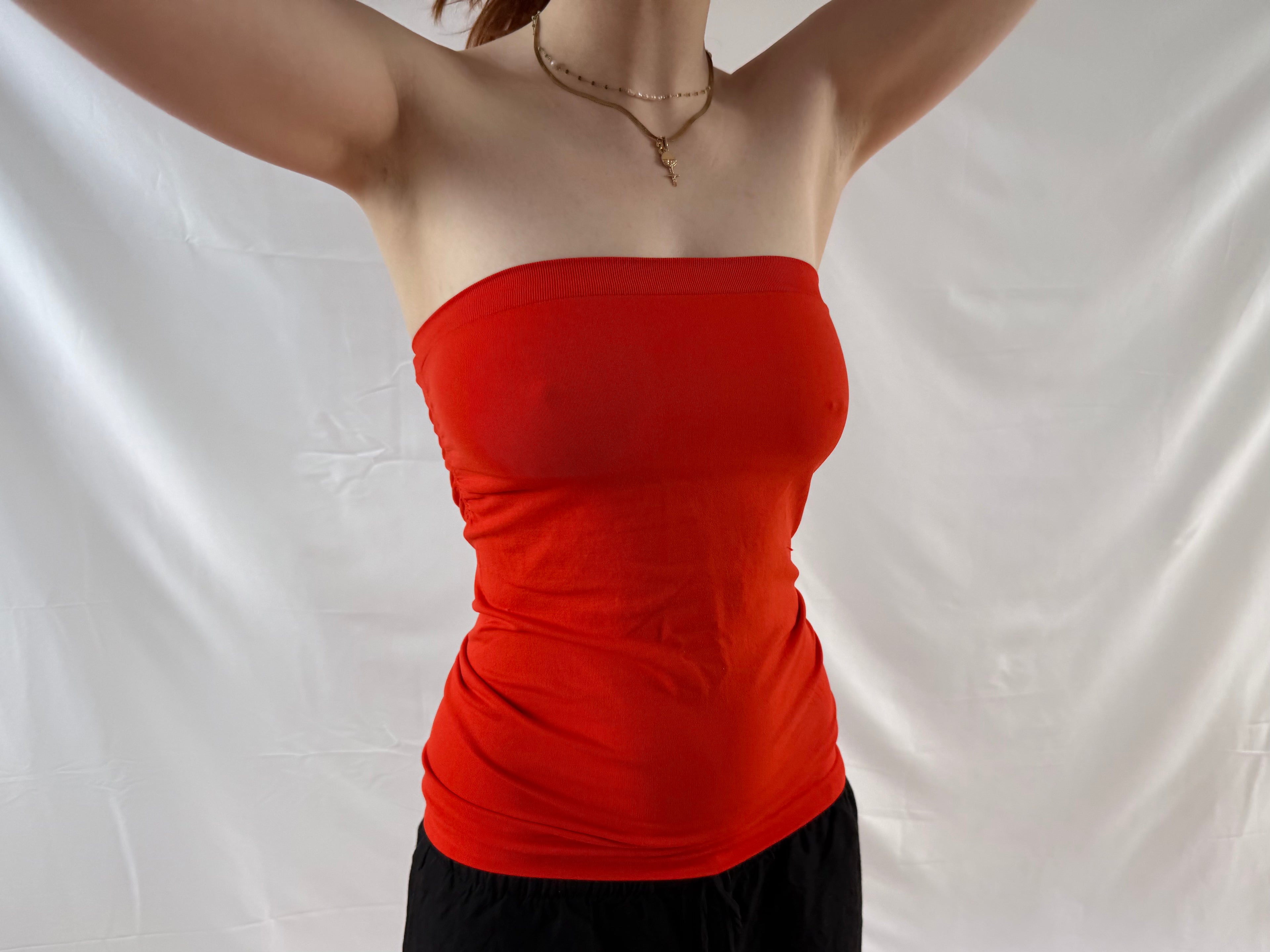 Orange tubetop