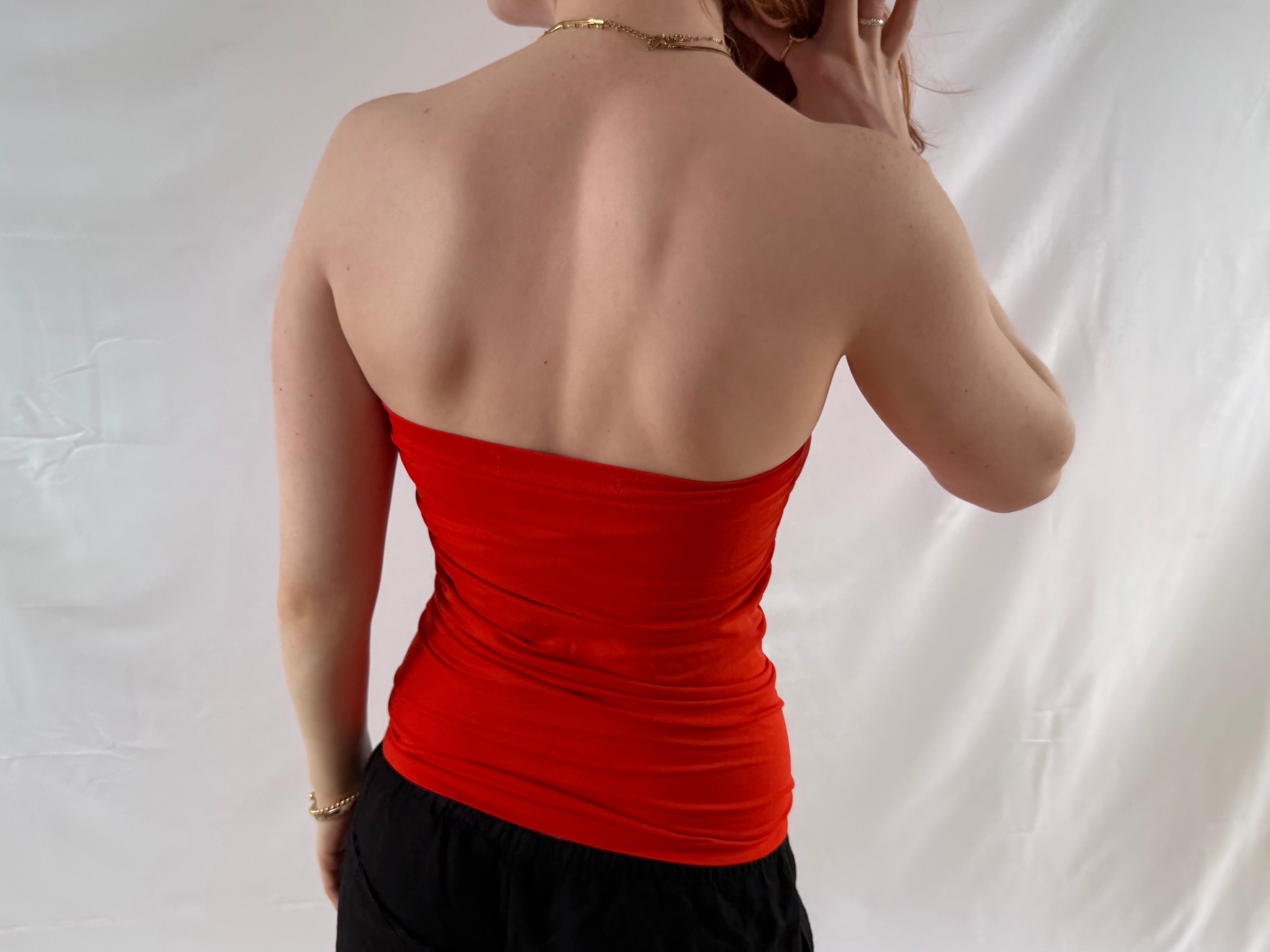 Orange tubetop