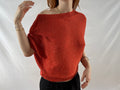 Orange off the shoulder top