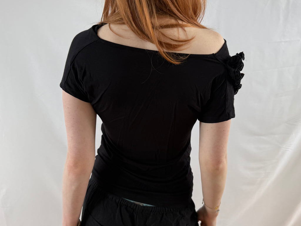 Sort off the shoulder top