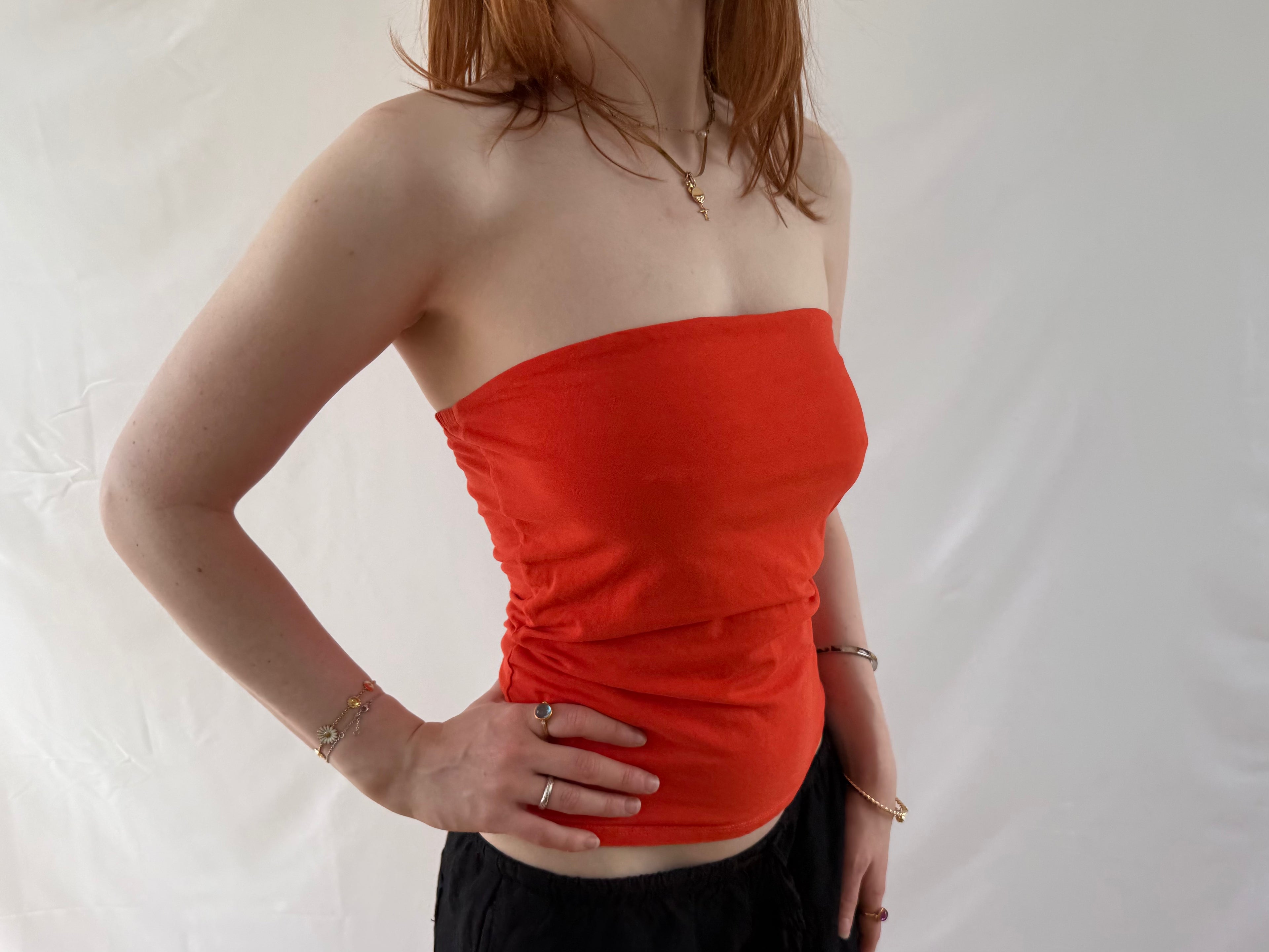 Orange tubetop