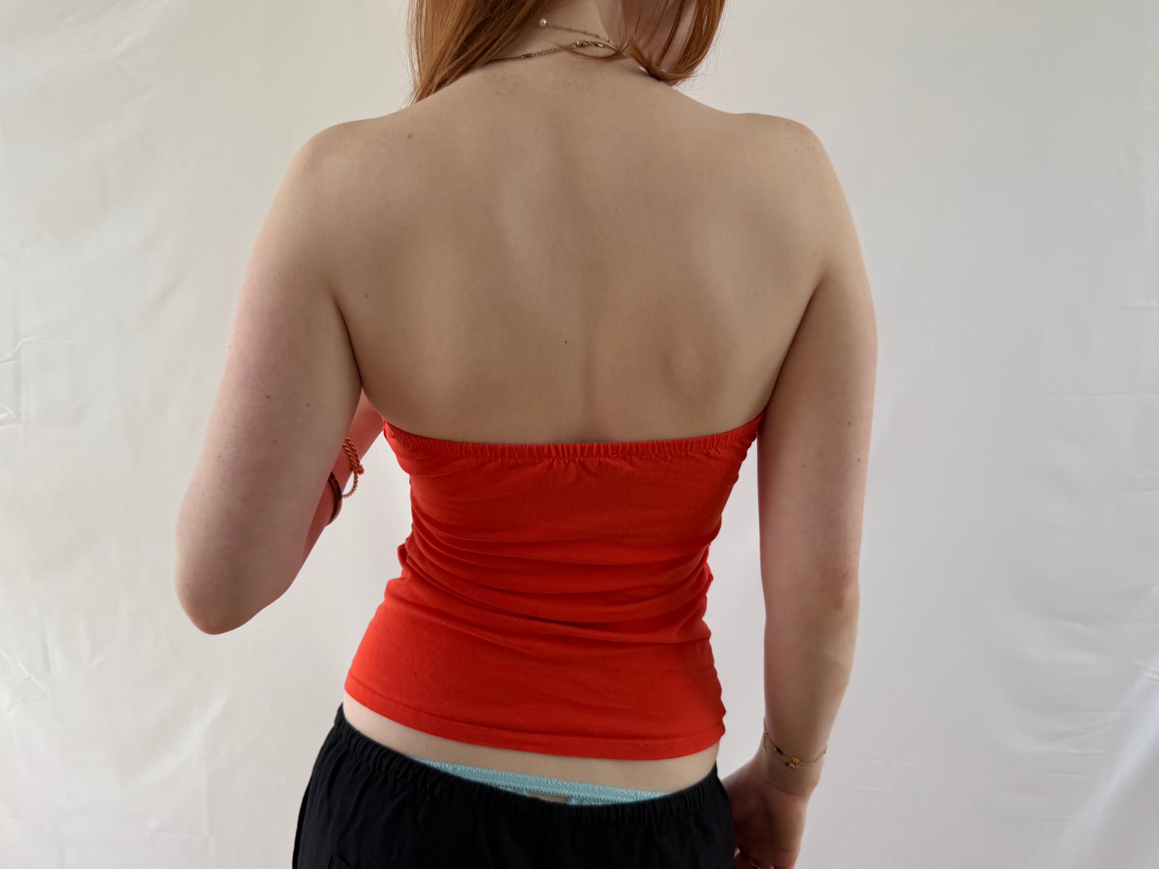 Orange tubetop