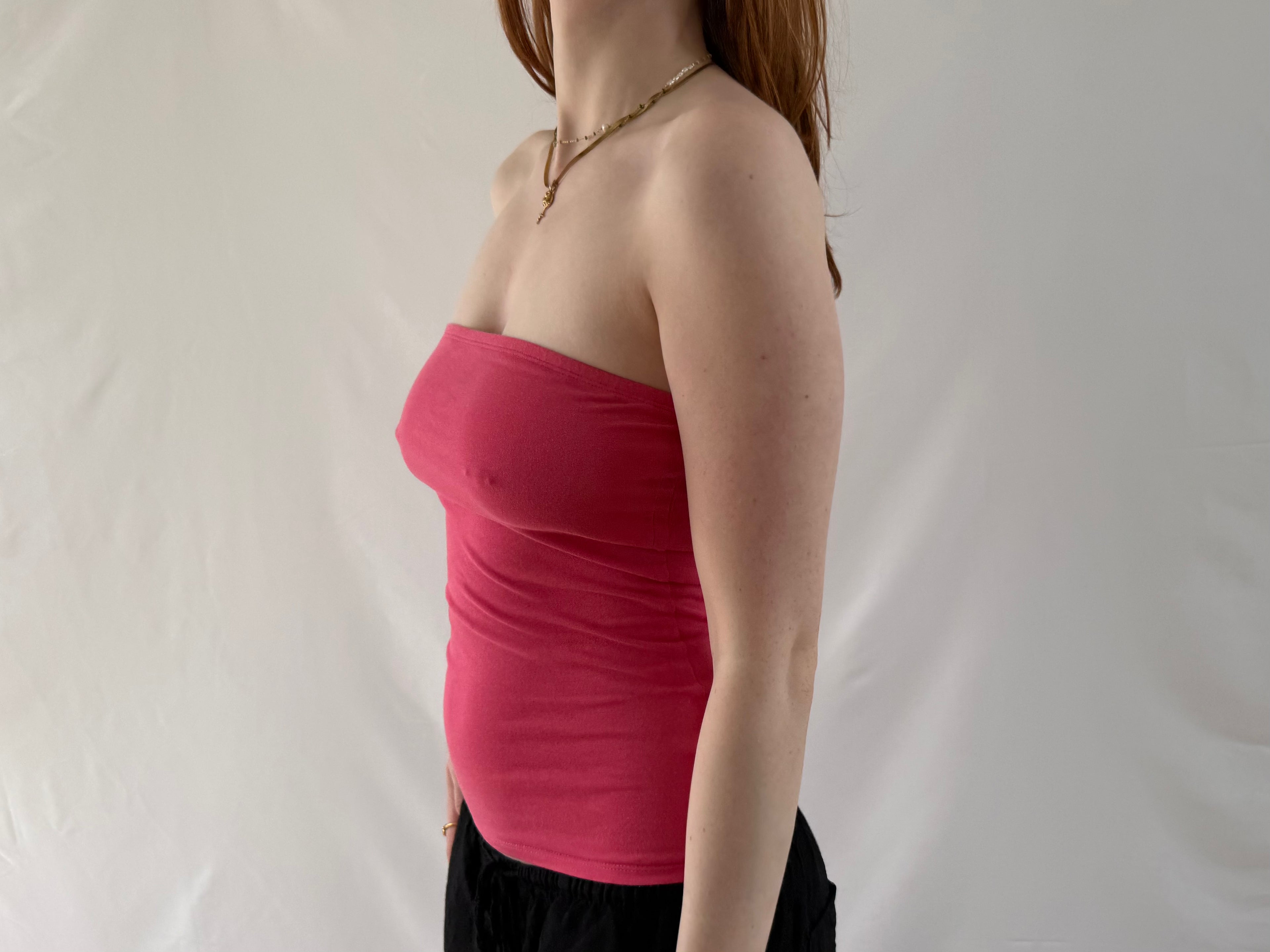 Pink tubetop