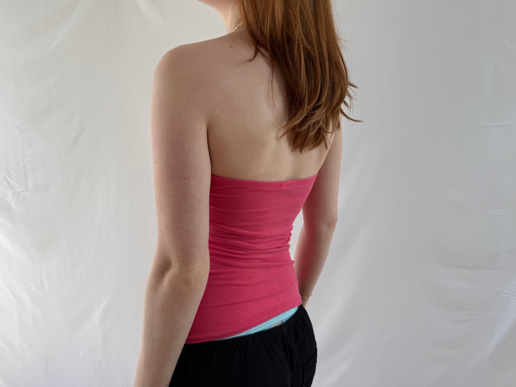 Pink tubetop