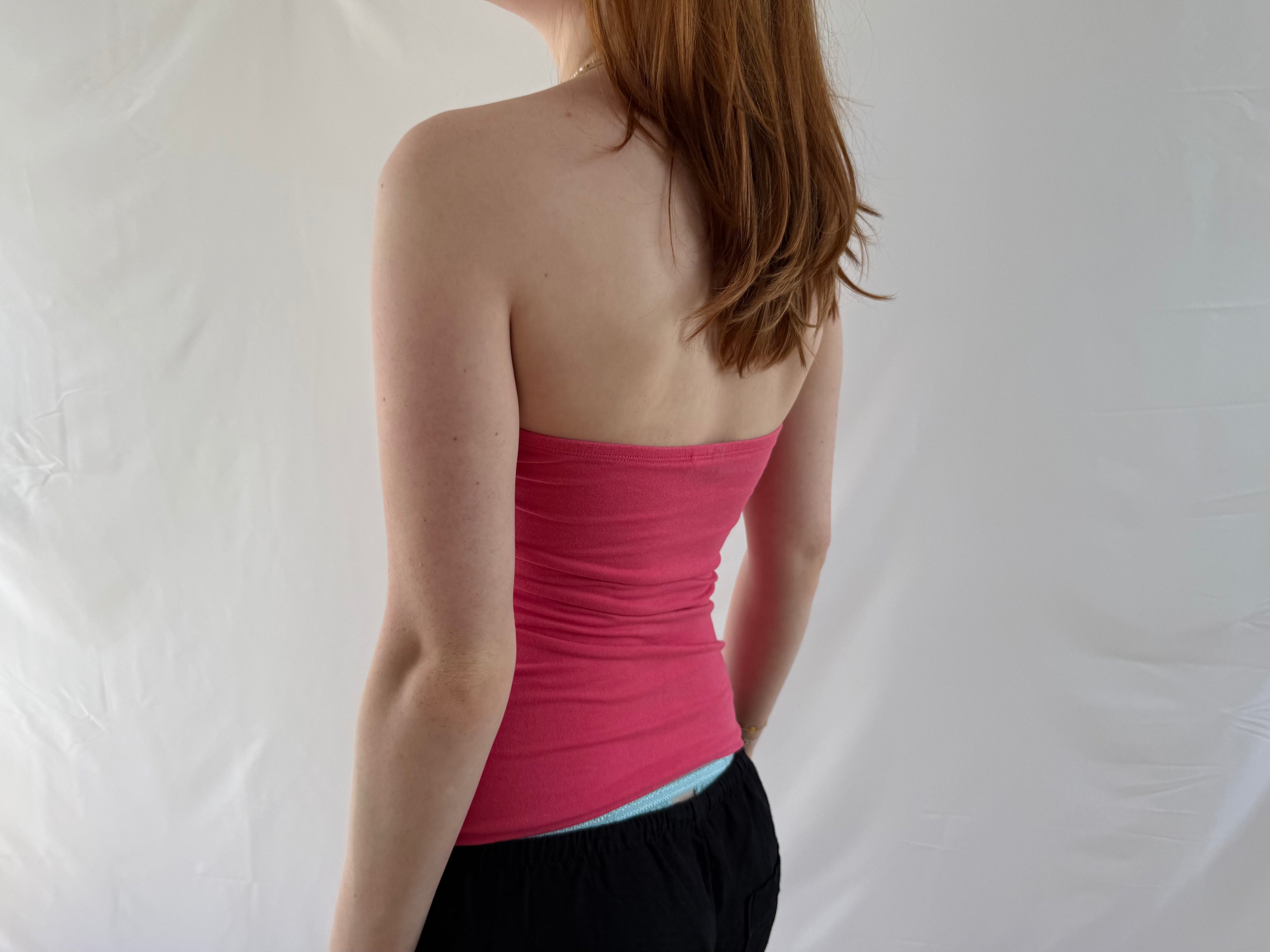 Pink tubetop