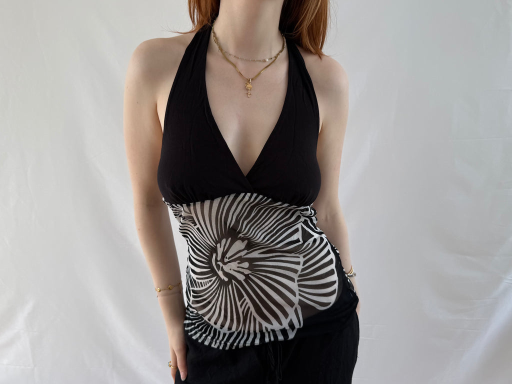 Halterneck top