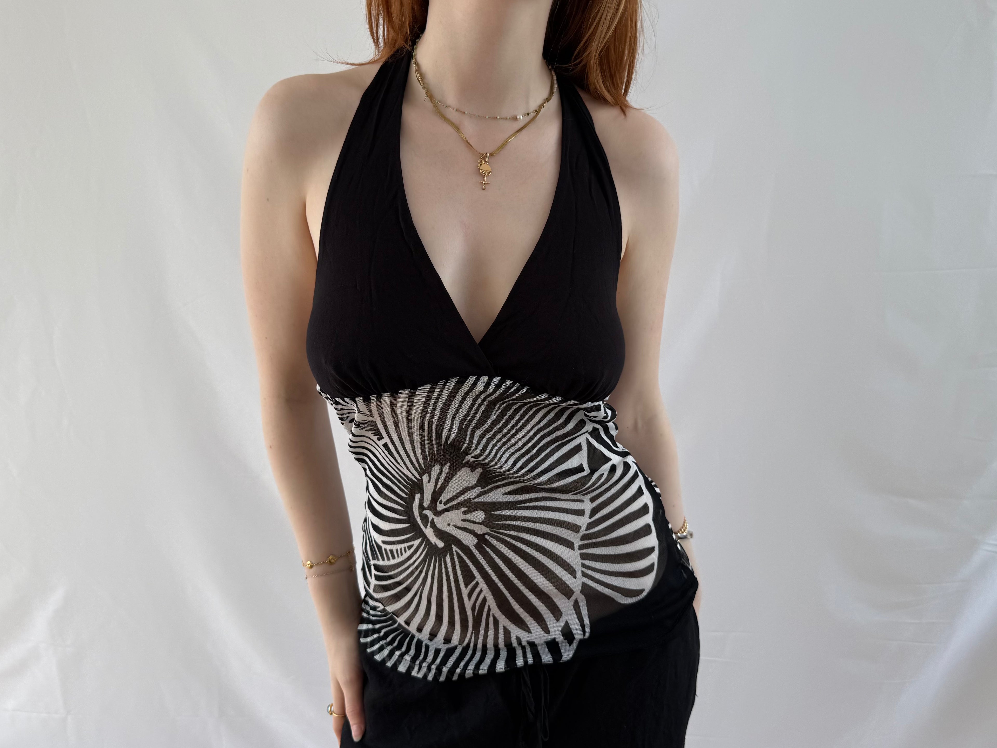 Halterneck top