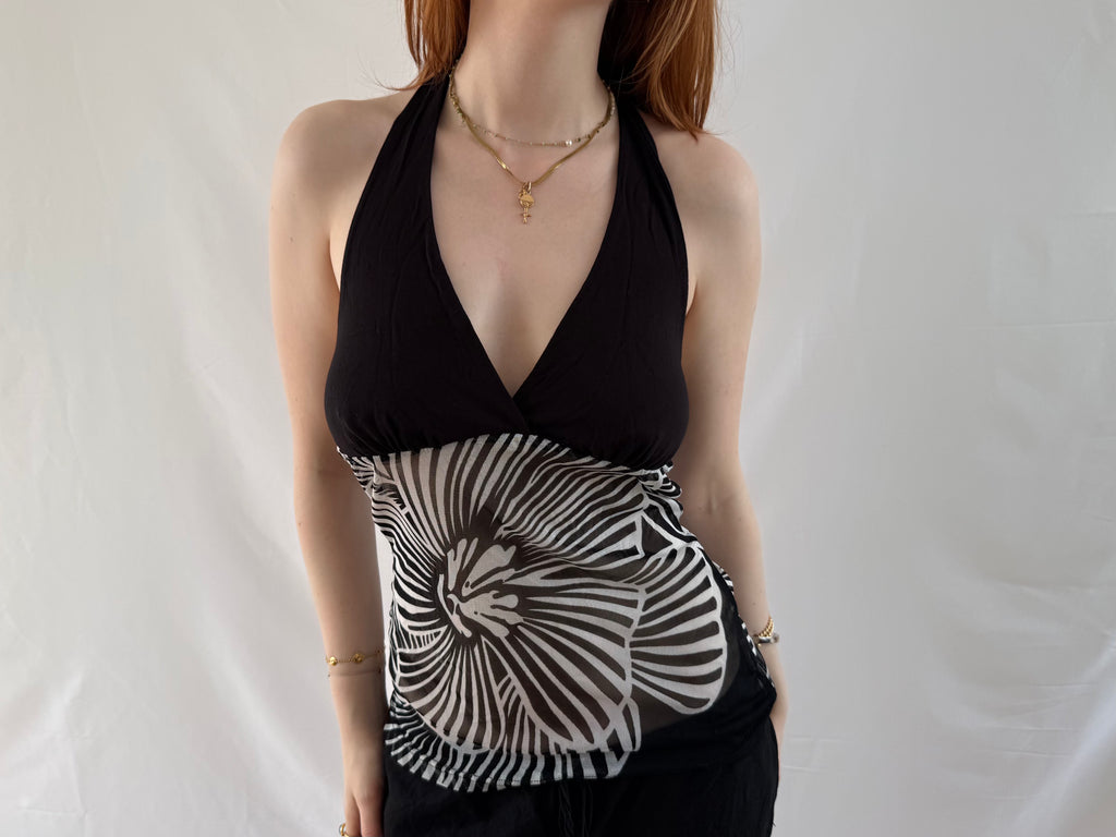 Halterneck top