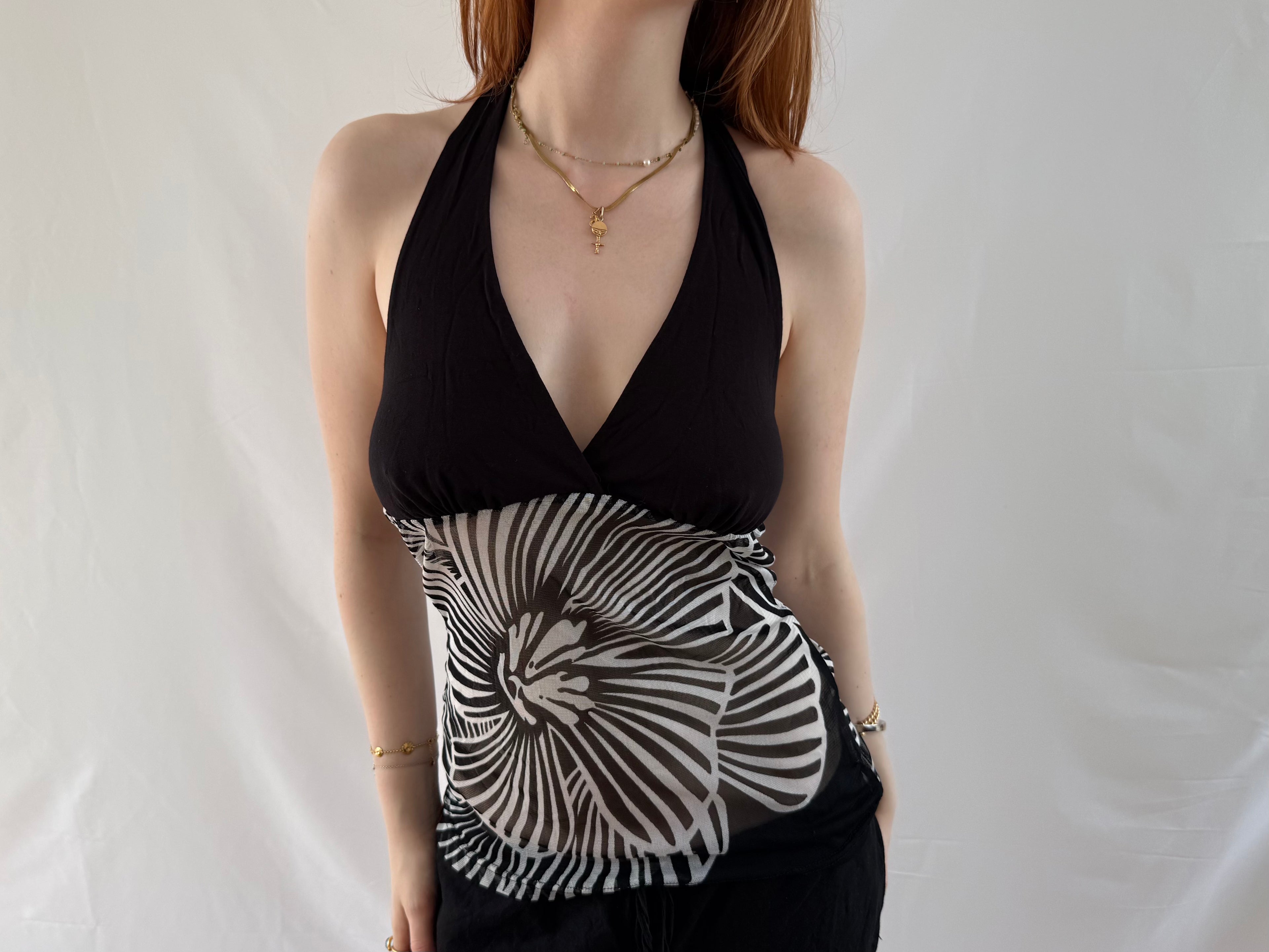 Halterneck top