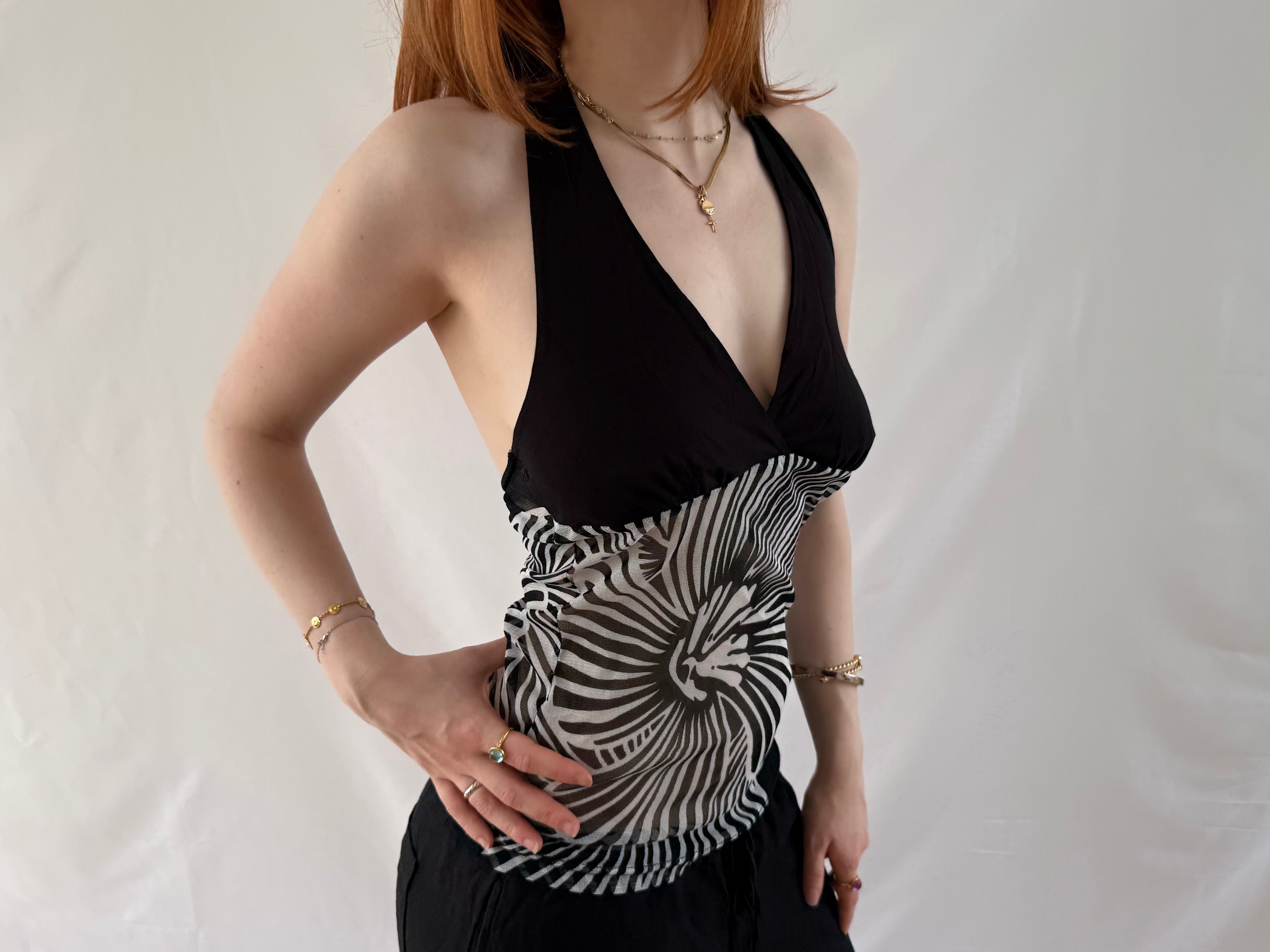 Halterneck top