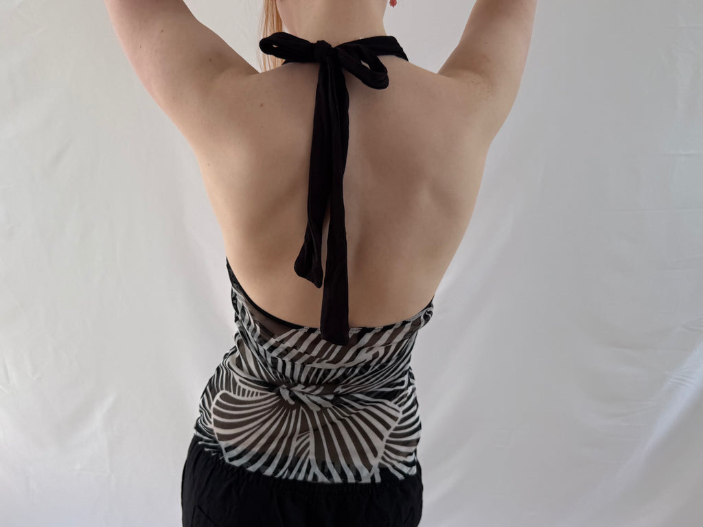 Halterneck top