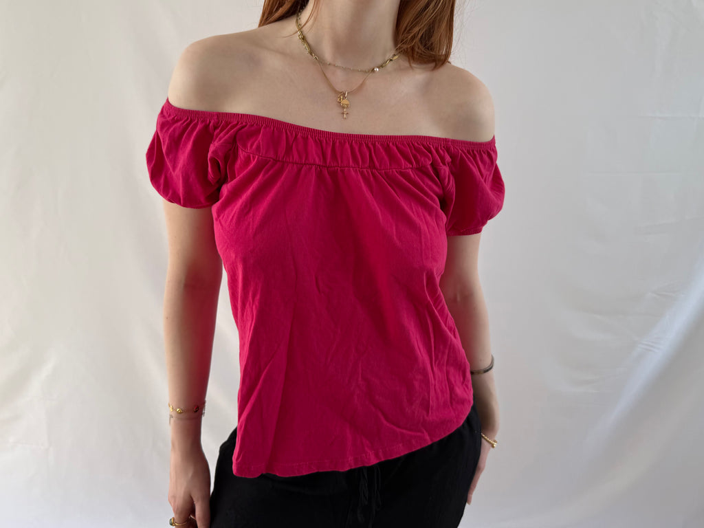 hot pink top