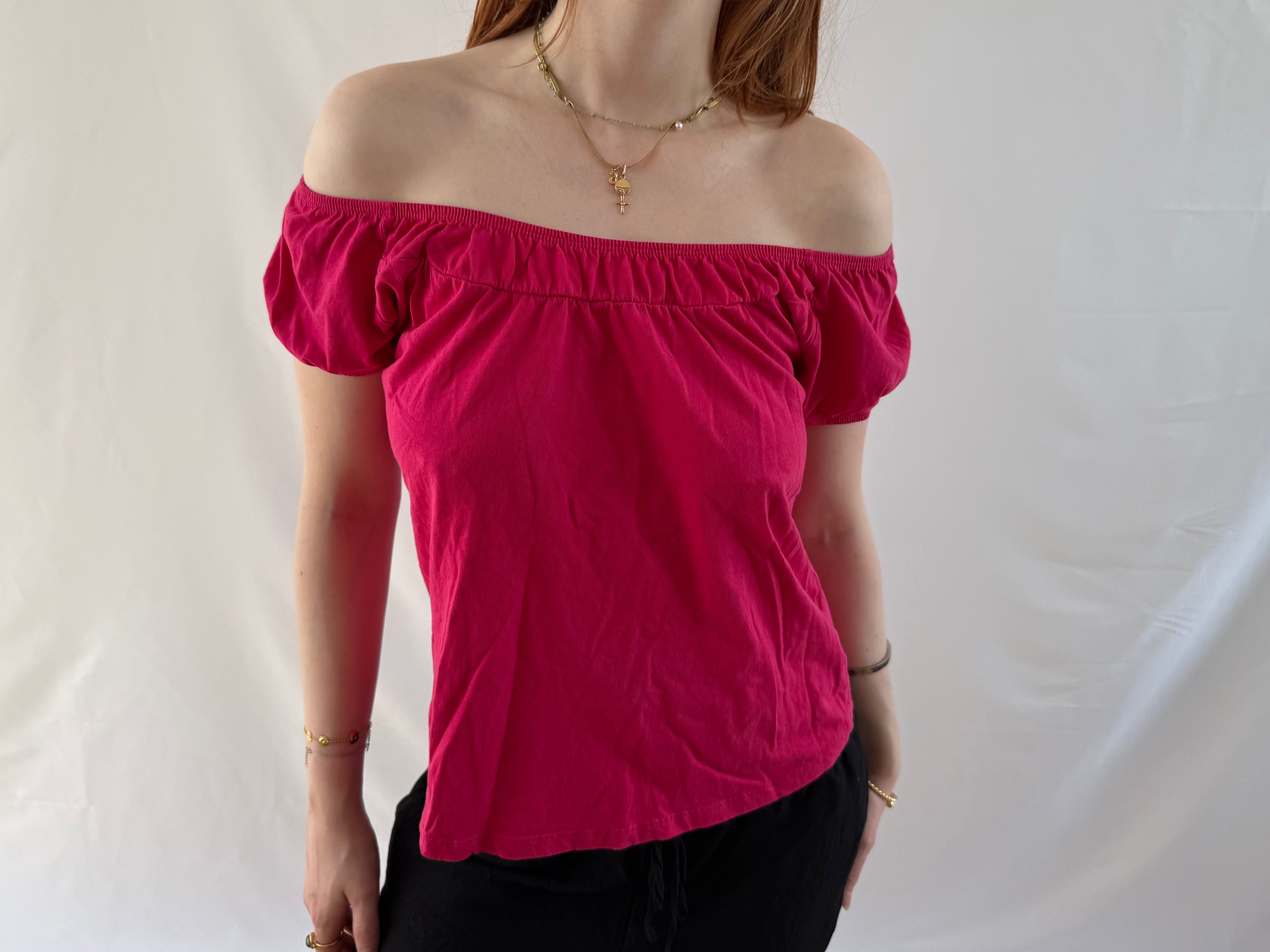 hot pink top