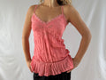 Koral / pink strop top
