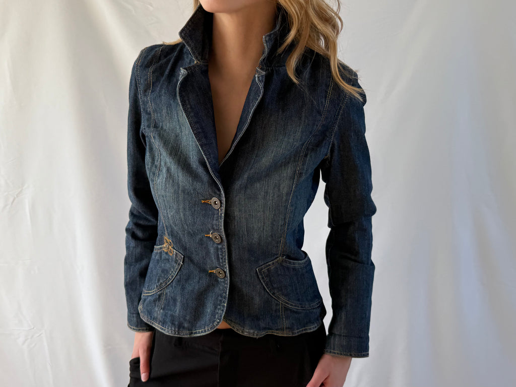 Denim sommerjakke