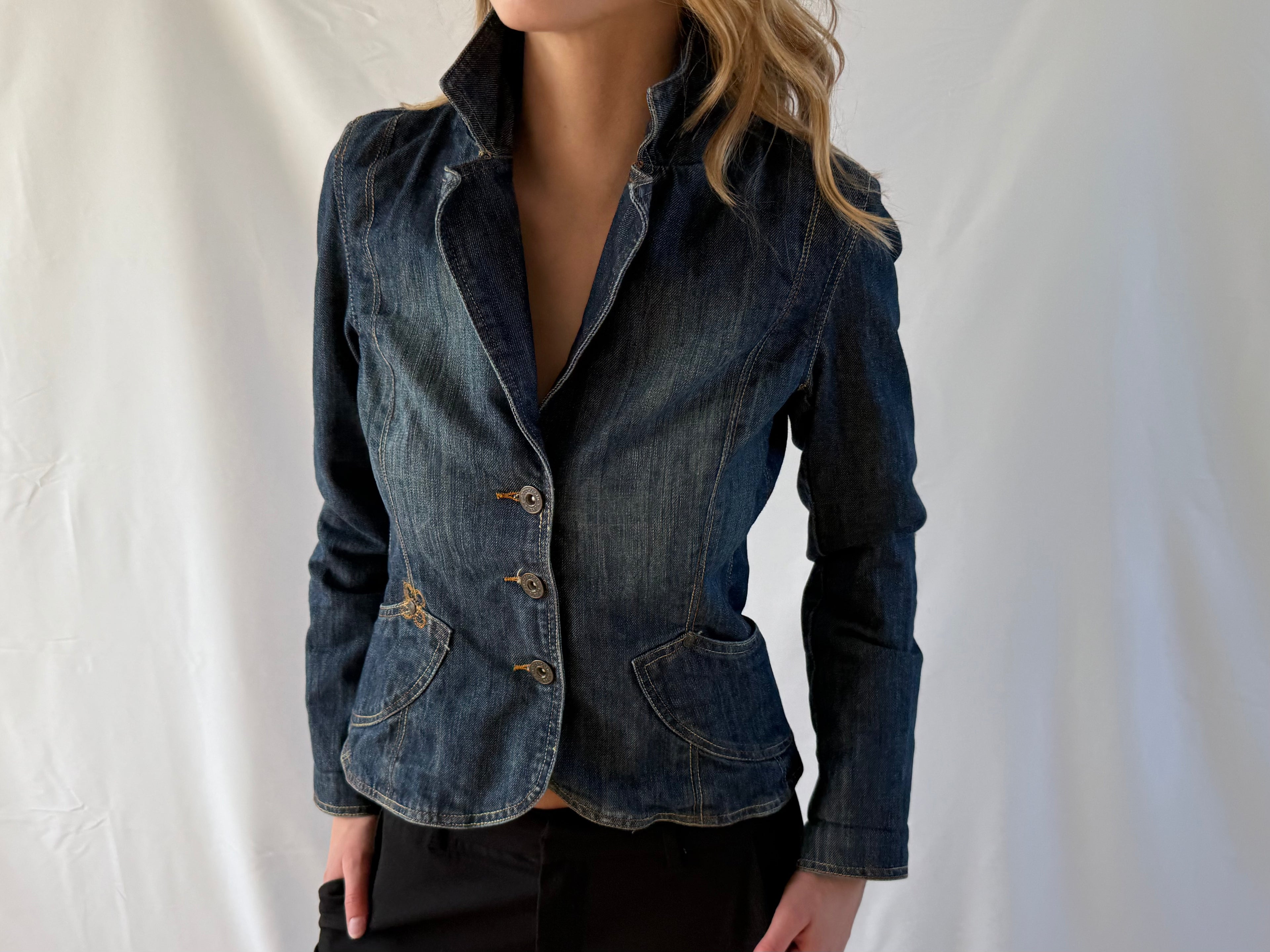 Denim sommerjakke