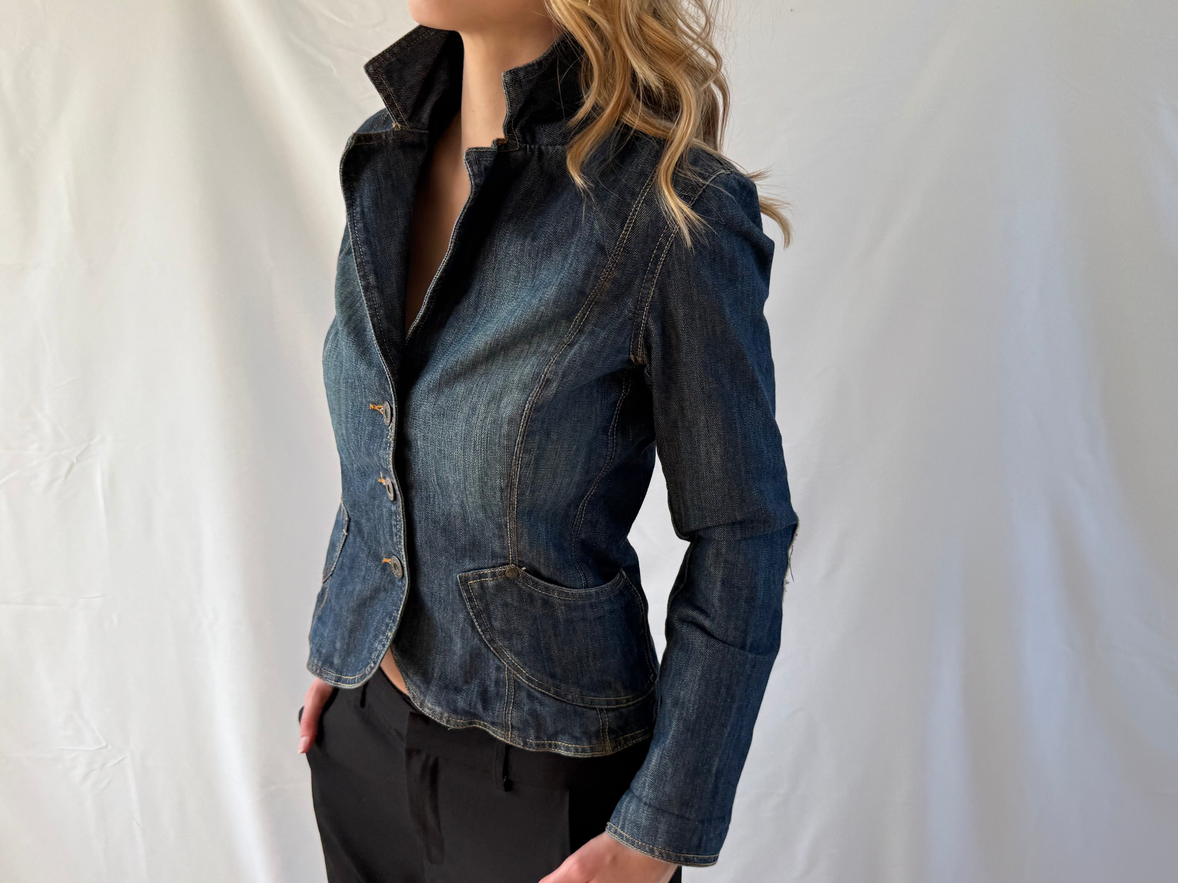 Denim sommerjakke