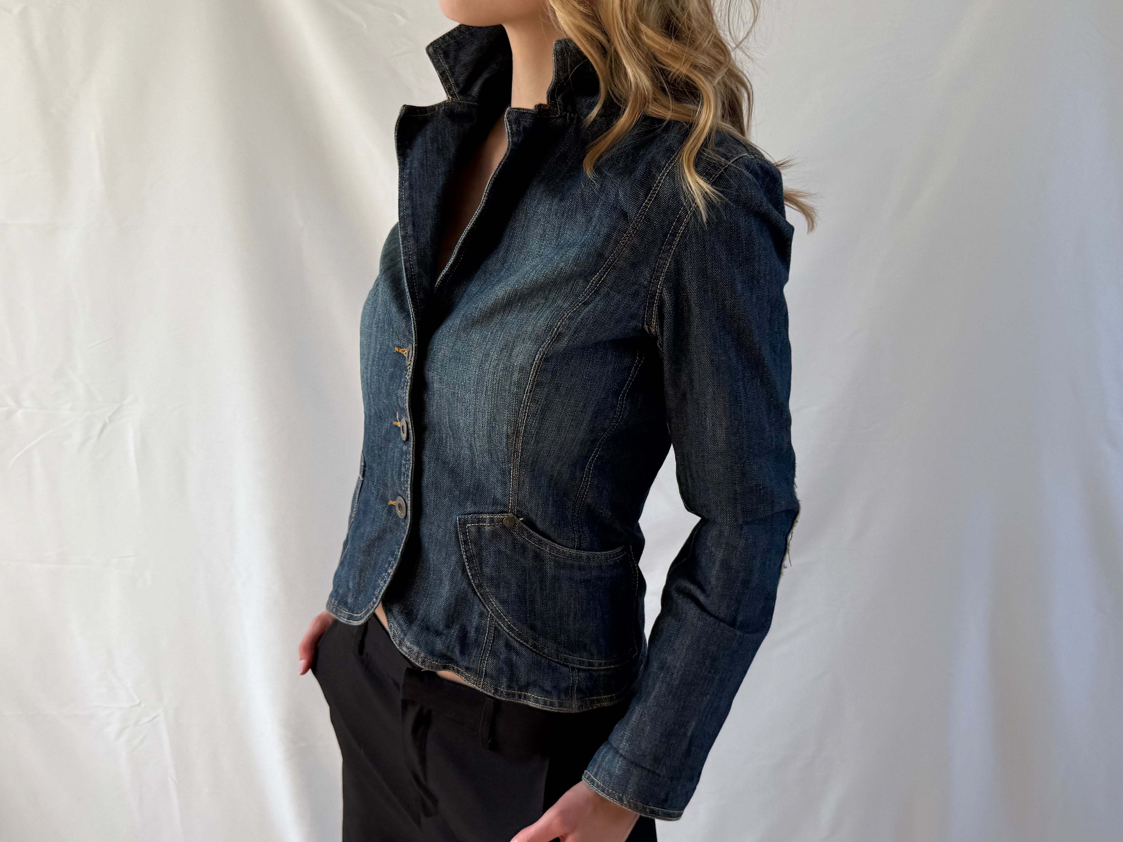 Denim sommerjakke