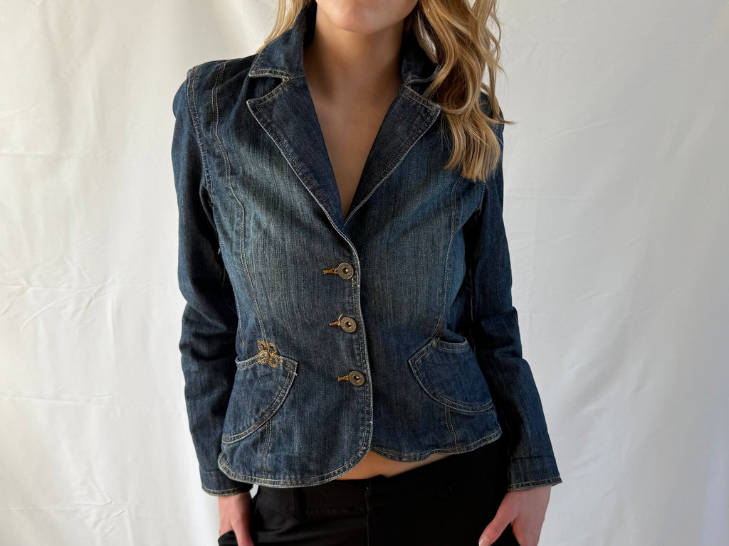 Denim sommerjakke
