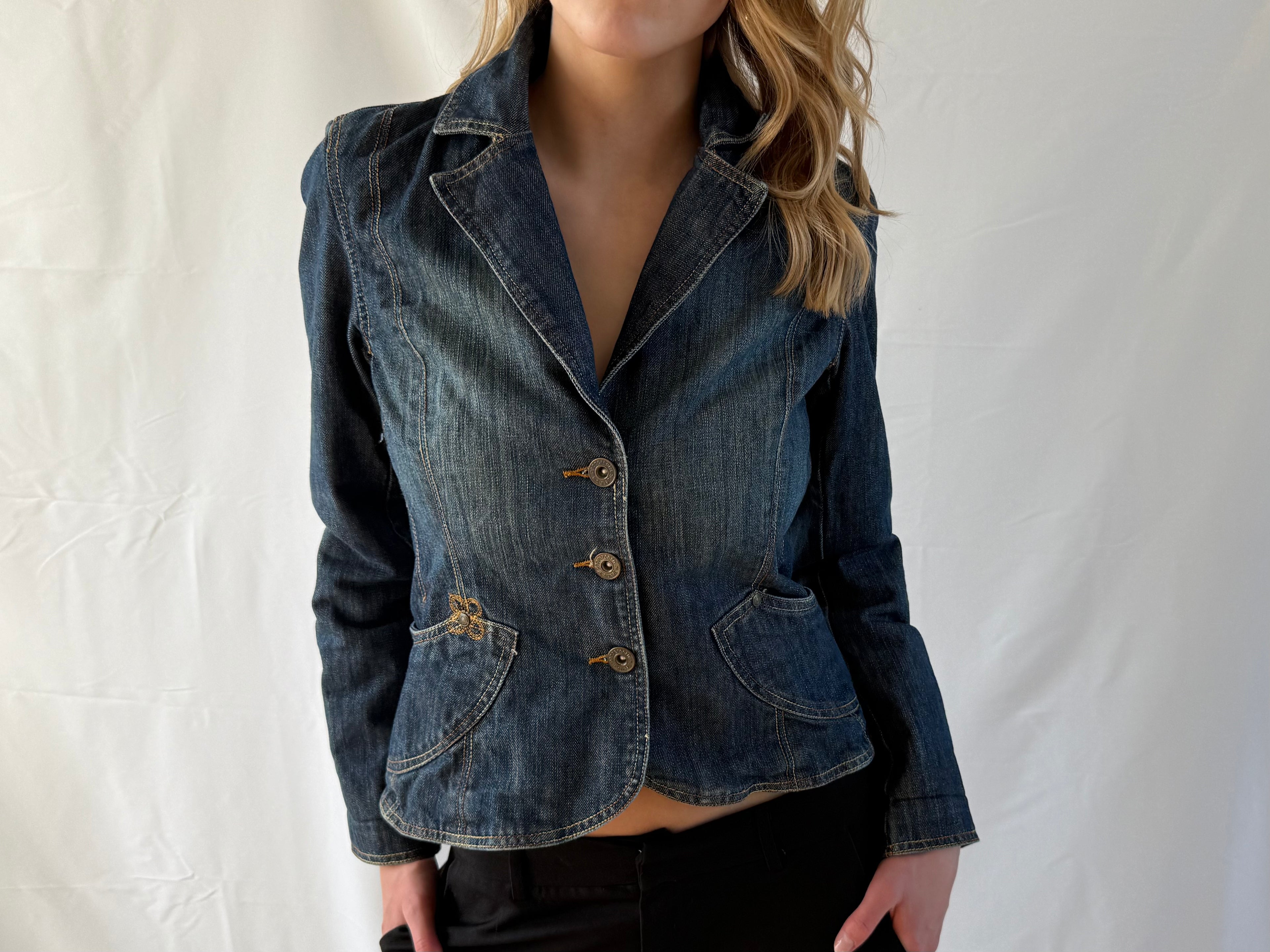 Denim sommerjakke
