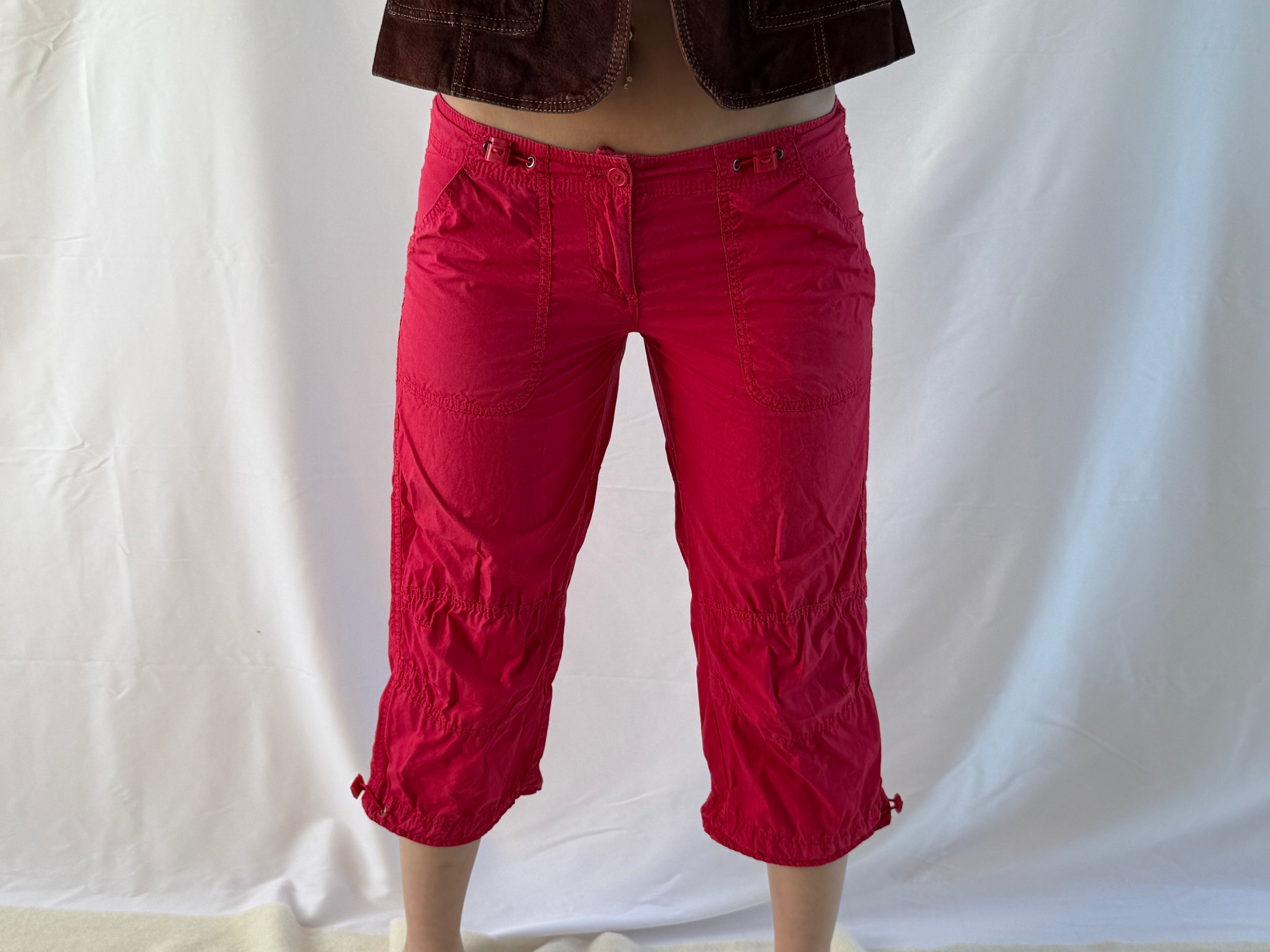 Lyserøde capris