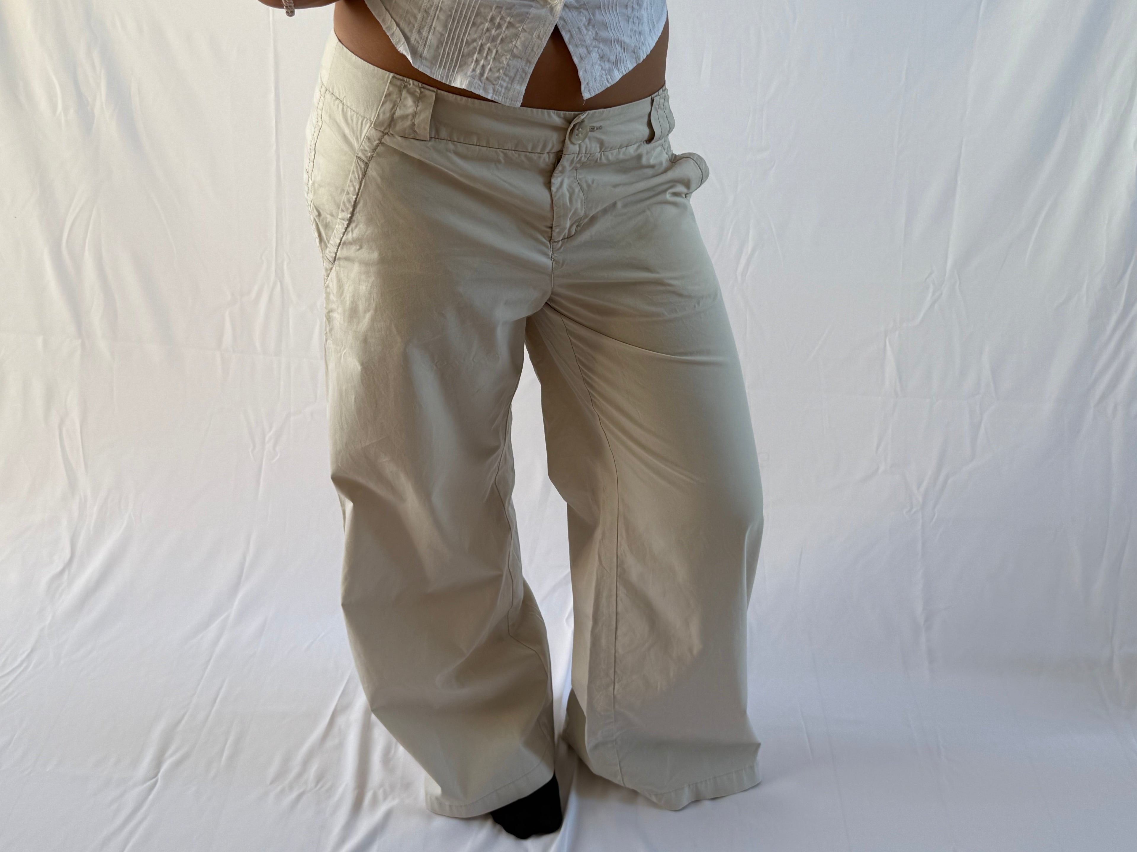 Beige bukser