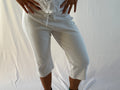 Hvide adidas capris