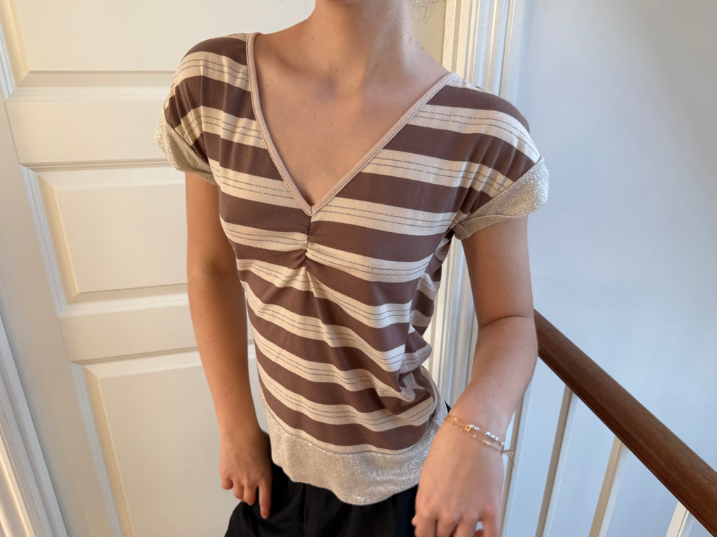 Top with open back