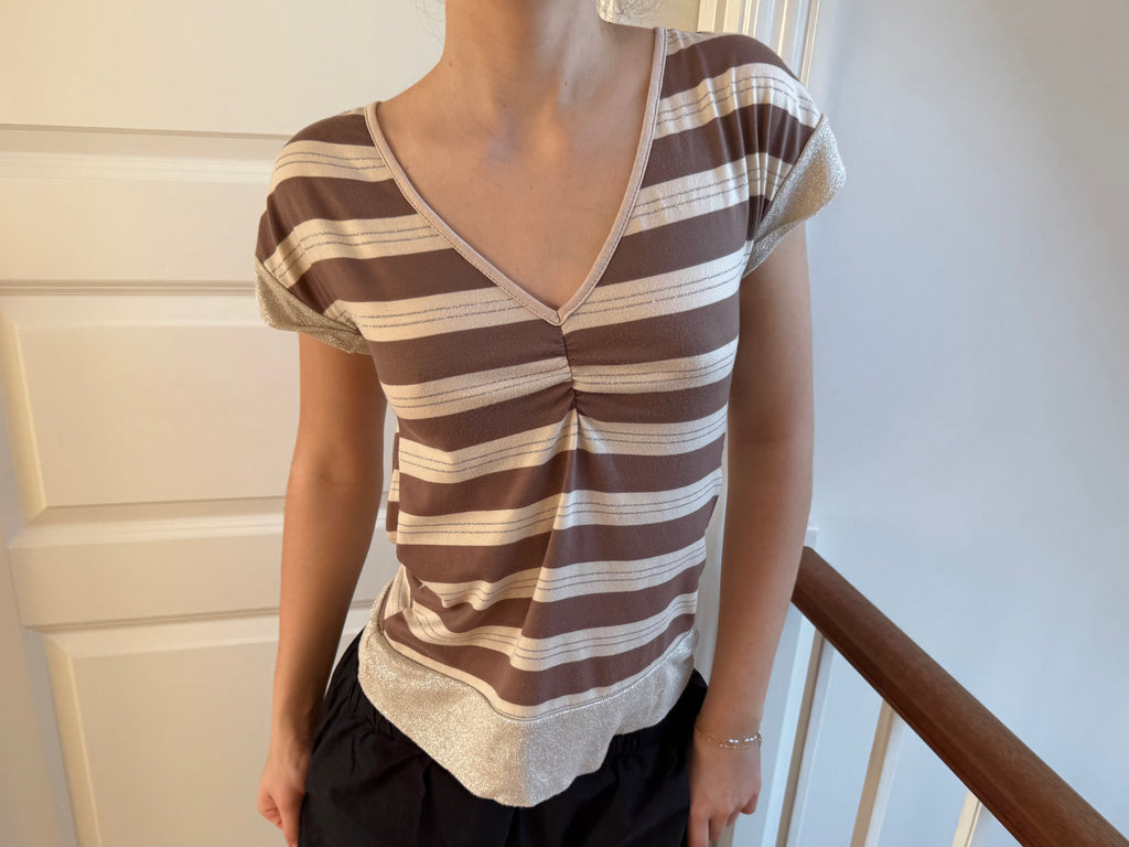 Top with open back