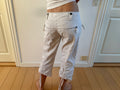 Hvide capris