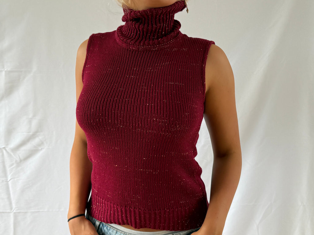 Strikket turtleneck