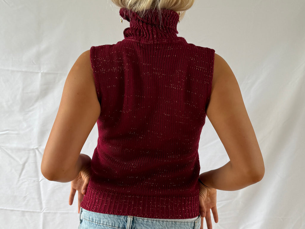 Strikket turtleneck