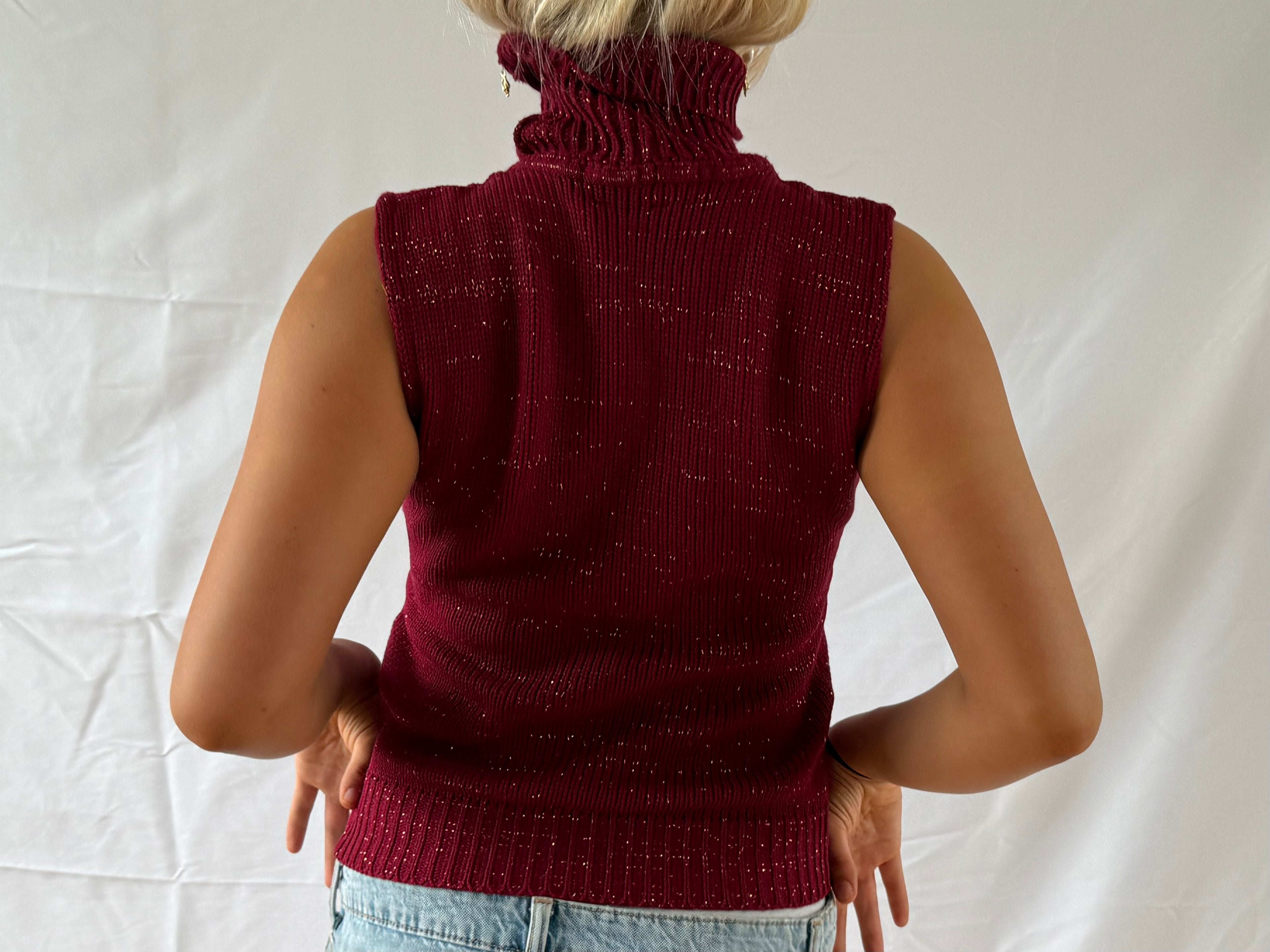 Strikket turtleneck